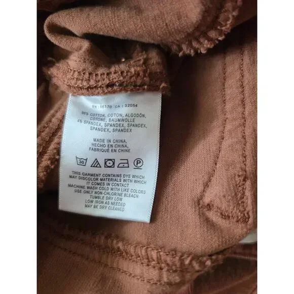 Pilero and the Letterpress Anthropologie Size UK8USA 27 High Rise Skinny Pant - Picture 6 of 7